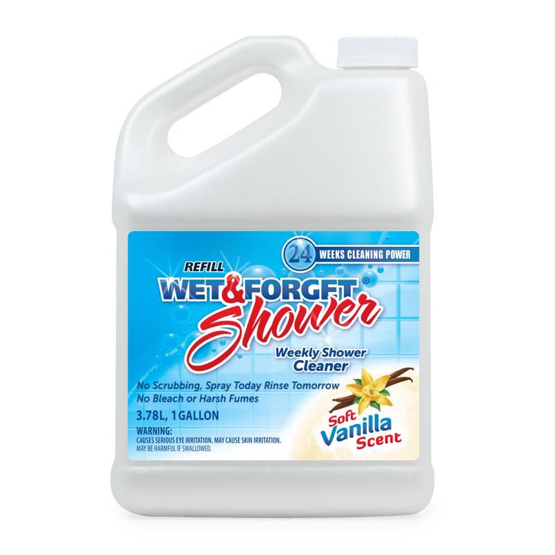 Wet & Forget Vanilla Scent Shower Cleaner 1 gal Liquid, 1 of 2