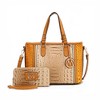 MKF Collection Lizza Croco Embossed Fashion Tote Handbag Women’s Accessories by Mia K - 2 of 4