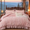 Ruffle Comforter Set -9 Pieces Cozy Bedding Set with Comforters, Sheets, Pillowcases & Shams - 2 of 4