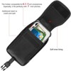 LUXMO Extra Large Vertical Universal Nylon Pouch w/ Front Buckle - 3 of 4