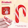 4E's Novelty 100pc Mini Candy Canes - 2" Peppermint, Individually Wrapped, Perfect Christmas Treats for Kids & Adults. - 3 of 4