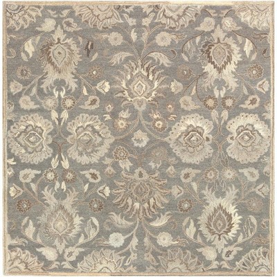 Mark & Day Eckville 6'x6' Square Tufted Indoor Area Rugs Taupe