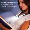 HOM Multifunction Neck Light - Wearable Reading Light for Arts, Crafts & Working in Low-Light Settigs - Rechargeable Dual LED with 3 Lighting Modes - 3 of 4