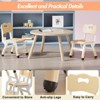 3-Level Height Adjustable Kids Chairs - Plastic Toddler Chairs with Non-Slip Pads for Children Ages 2-12 - 4 of 4