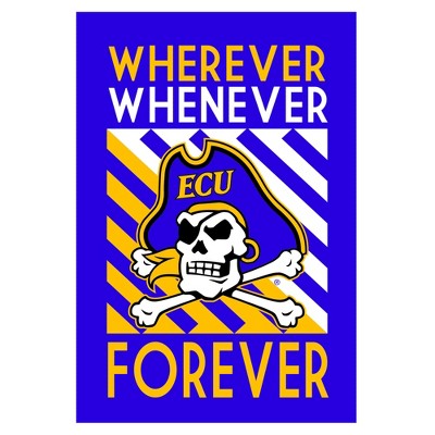 Evergreen NCAA East Carolina University House Flag 28 x 44 Inches Outdoor Decor for Homes and Gardens