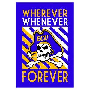 Evergreen NCAA East Carolina University House Flag 28 x 44 Inches Outdoor Decor for Homes and Gardens - 1 of 4