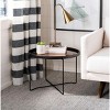 Ruby Medium Tray Accent Table - Rose Gold/Black - Safavieh. - 2 of 4