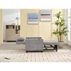CAVINAS 3 in 1 Chair Bed Sleeper for Adults, Modern Futon Sofa Bed, Pull-out Convertible Couch for Living Room - 2 of 4