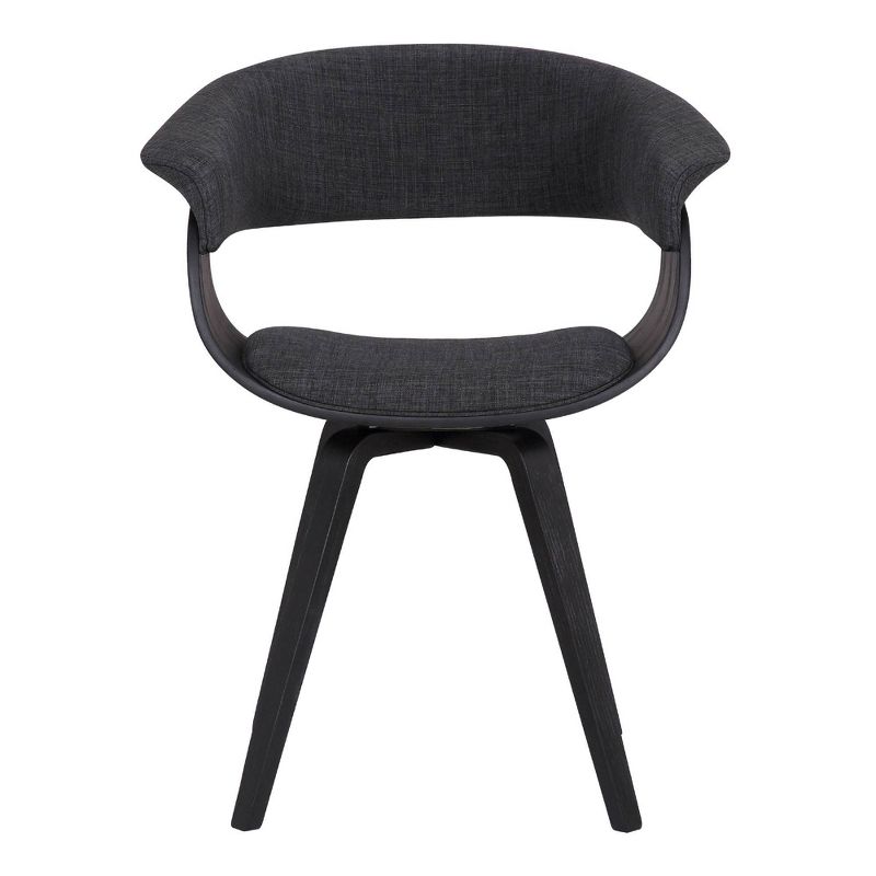 Summer Contemporary Dining Chair Black- Armen Living, 3 of 8