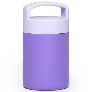 WeeSprout Insulated Stainless Steel Lunch Thermos, for Hot & Cold Foods, 12 oz Food Jar for Kids - 1 of 4