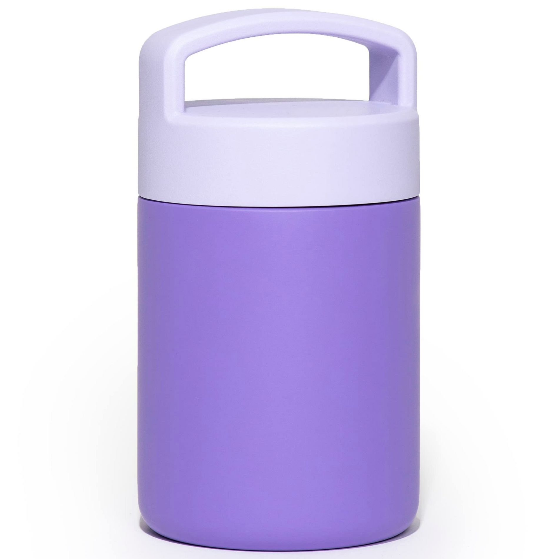 WeeSprout Insulated Stainless Steel Lunch Thermos, for Hot & Cold Foods - 12 oz, Purple