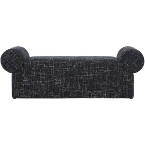 Algernon Bench - Black/White - Safavieh - 1 of 4