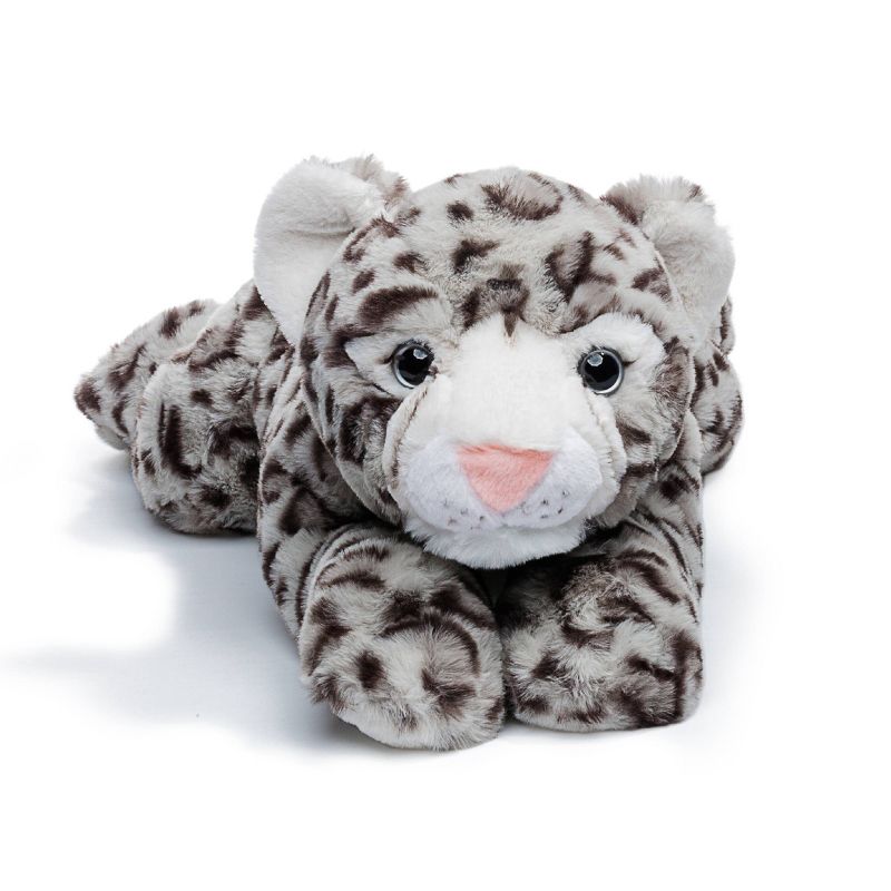 FAO Schwarz 22&#34; Adopt-A-Pets Snow Leopard Stuffed Animal with Adoption Certificate, 6 of 9