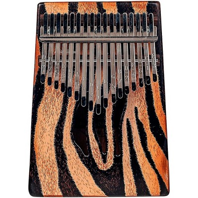 Mahalo Zebra Kalimba with Bag