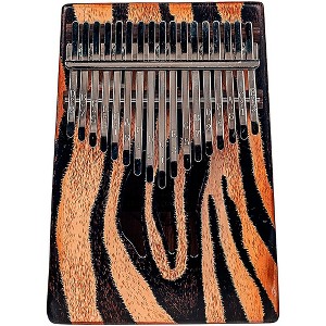 Mahalo Zebra Kalimba with Bag - 1 of 4