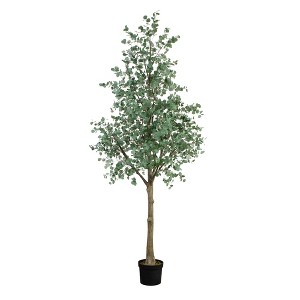 Nearly Natural 13-ft Artificial Eucalyptus Tree - 1 of 4