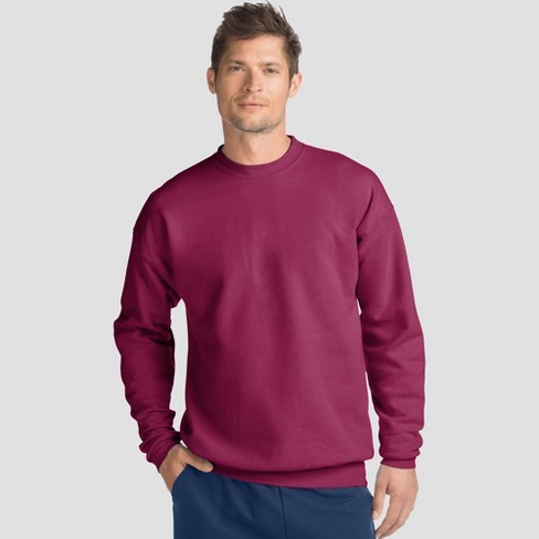 Hanes EcoSmart Men's Fleece Sweatshirt, 2-Pack (Big & Tall Sizes