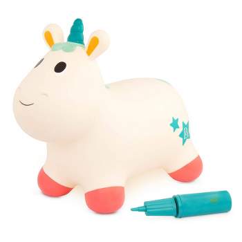 B. toys - Ride-On Unicorn Hopper - Bouncy Boing! - Pixie