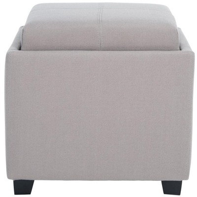 Harrison Single Tray Ottoman  - Safavieh