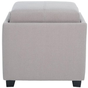 Harrison Single Tray Ottoman  - Safavieh - 1 of 4