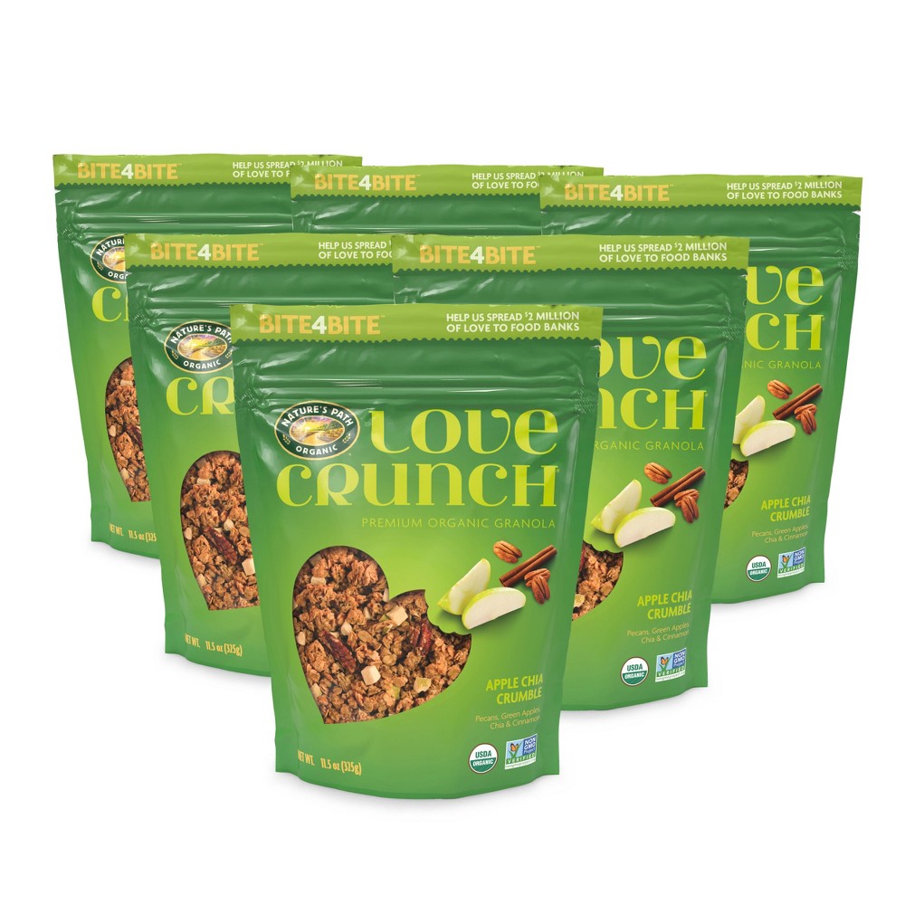 Love Crunch Organic Apple Crumble Granola - 6ct / 11.5oz