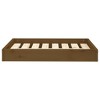 VidaXL Dog Bed Honey Brown 28.1 in.x21.3 in.x3.5 in. Solid Wood Pine - 3 of 4