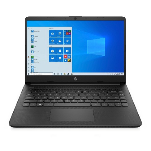 Hp 14 Laptop With Windows 10 S Mode 128gb Ssd Storage Intel Core I3 10th Gen Processor Jet Black 14 Dq1025nr Target
