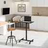 Seville Classics airLIFT Pneumatic Mobile Desk Cart - 3 of 4