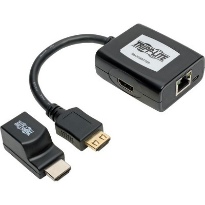 Tripp Lite HDMI over Cat5/Cat6 Extender Kit, Power over Cable, 1080p @ 60 Hz, TAA - 1 Input Device - 1 Output Device - 100 ft Range