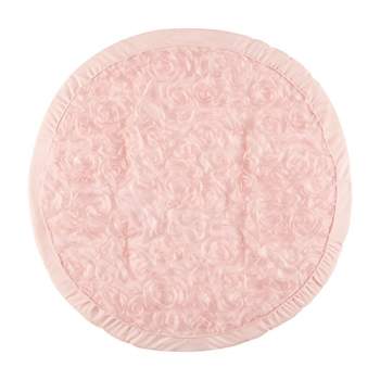 Sweet Jojo Designs Girl Baby Tummy Time Playmat Rose Pink