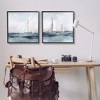 Stupell Industries Blue Sailing Ocean Scene, 24" x 24" - 2 of 4