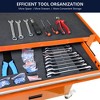 VYNXARIA 4-Drawer Multifunctional Tool Cart on Wheels,Versatile Storage for Garage & Workshop,Orange - 4 of 4