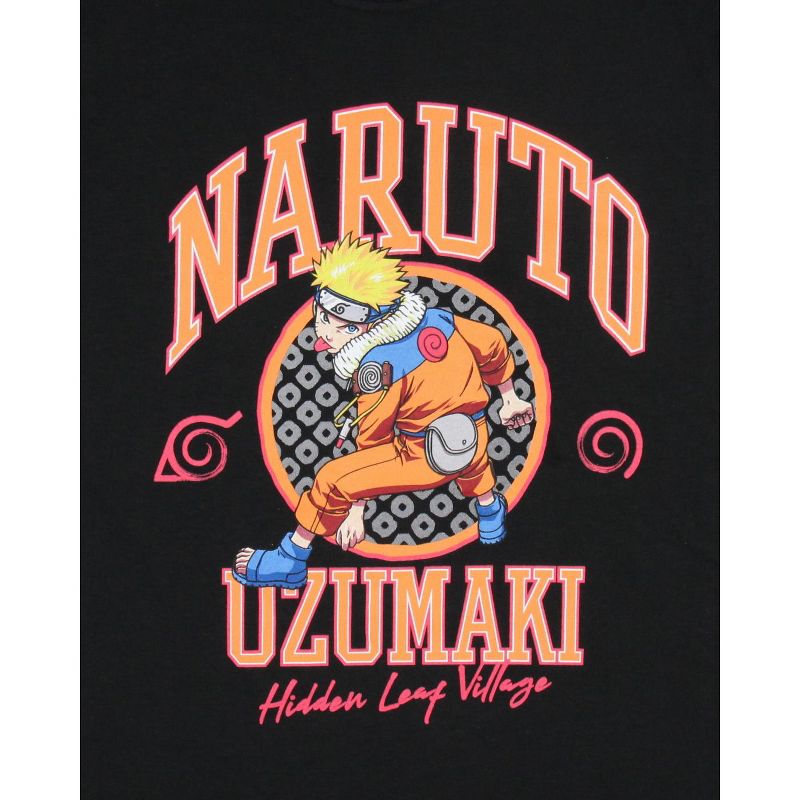 Naruto Shippuden Boys' Uzumaki Hidden Leaf Village Licensed T-Shirt, 2 of 4