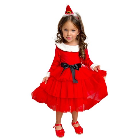 Mia Belle Girls Unicorn Princess Tulle Halloween Dress