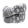 Women's Plush Winter High Pile Fleece Lining Slipper Socks - 2 of 3