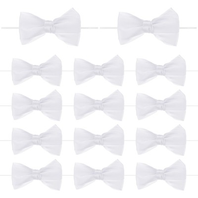Unique Bargains Polyester Craft DIY Decorative Ribbon Twist Tie Bows 2.4x2.8" 12 Pcs