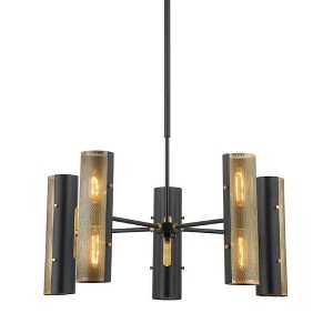 Troy Lighting Mikka 10 - Light Chandelier in  Patina Brass - 1 of 1