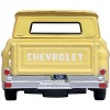 1965 Chevrolet C10 Stepside Pickup Truck Yellow 1/87 (HO) Scale Diecast Model Car by Oxford Diecast - 4 of 4