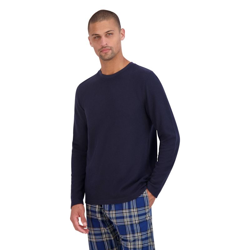 Hanes Originals Men&#39;s 2pc Comfort Fleece Sleep Pajama Set, 3 of 7
