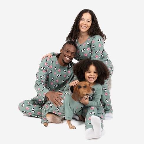 Leveret Cotton Matching Family Pajamas Cow Print Target