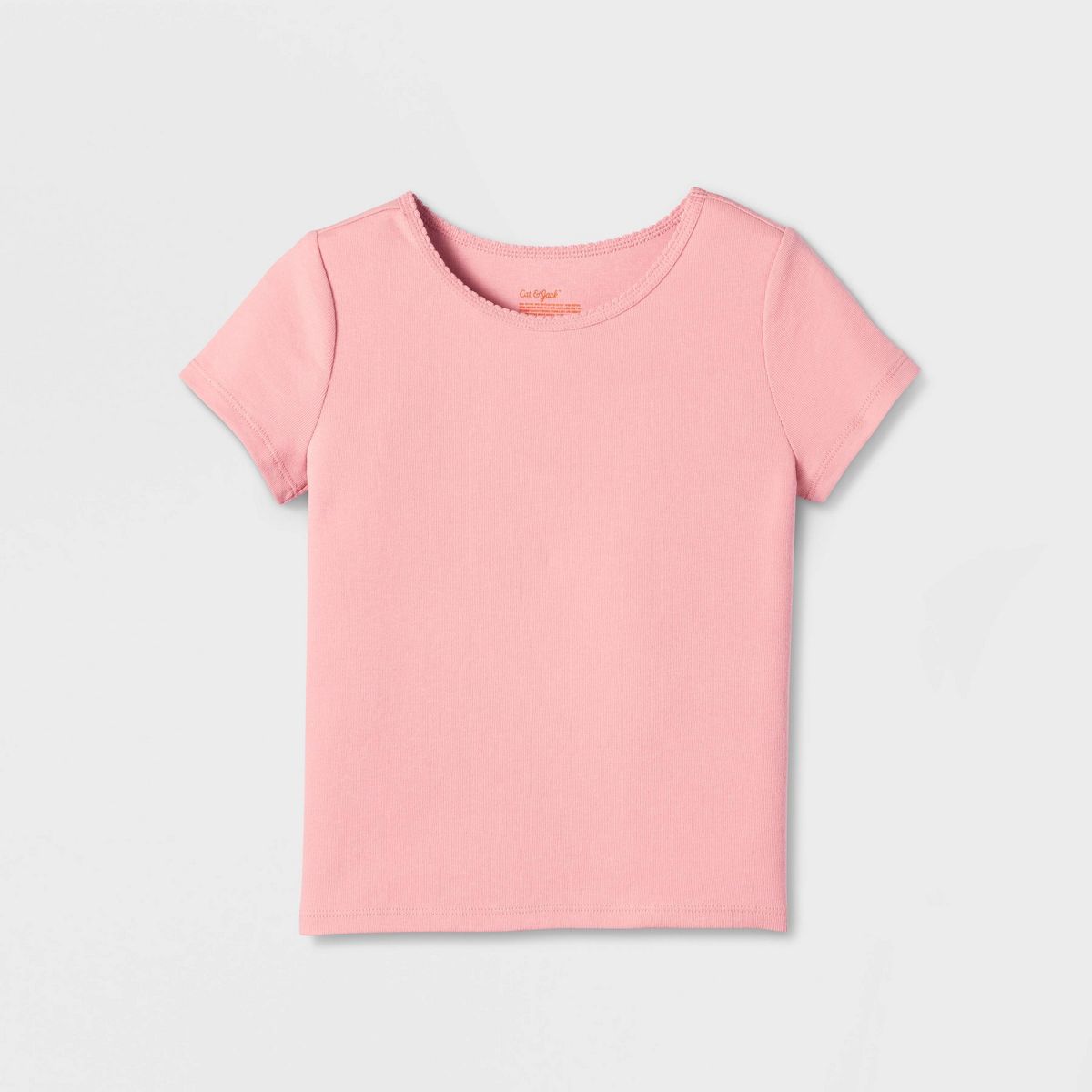 Girls' Short Sleeve Fitted T-Shirt - Cat & Jack™ - thumbnail 5