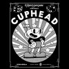 Men's Cuphead Black and White Poster T-Shirt - 2 of 4