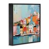 Stupell Industries Seaside Neighborhood Painting, 17" x 17" - 3 of 4