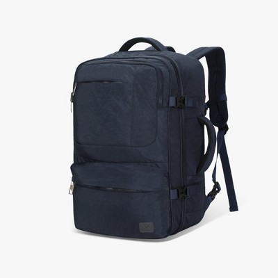 Hynes Eagle Voyager 44L Expandable Travel Backpack-Blue
