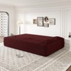 GDFStudio Moses 78" Teddy and Compressed Foam Full Size Floor Sofa Bed - 3 of 4