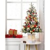 3FT Pre-Lit Artificial Christmas Tree,Tabletop Christmas Tree with Pine Cones - 3 of 4