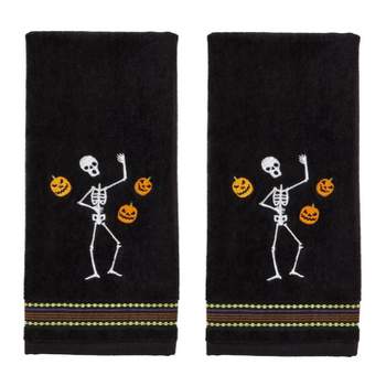 2pc Juggling Skeleton Hand Towel Set - SKL Home