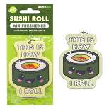 GAMAGO Sushi Roll Air Freshener | Evergreen Pine Scent