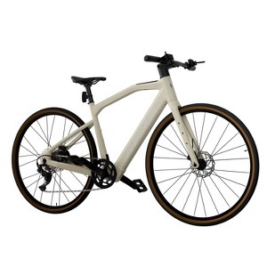 Vanpowers Adult UrbanCross Pro 2.25' Step-Over Electric Bike - Yellow S - 1 of 4