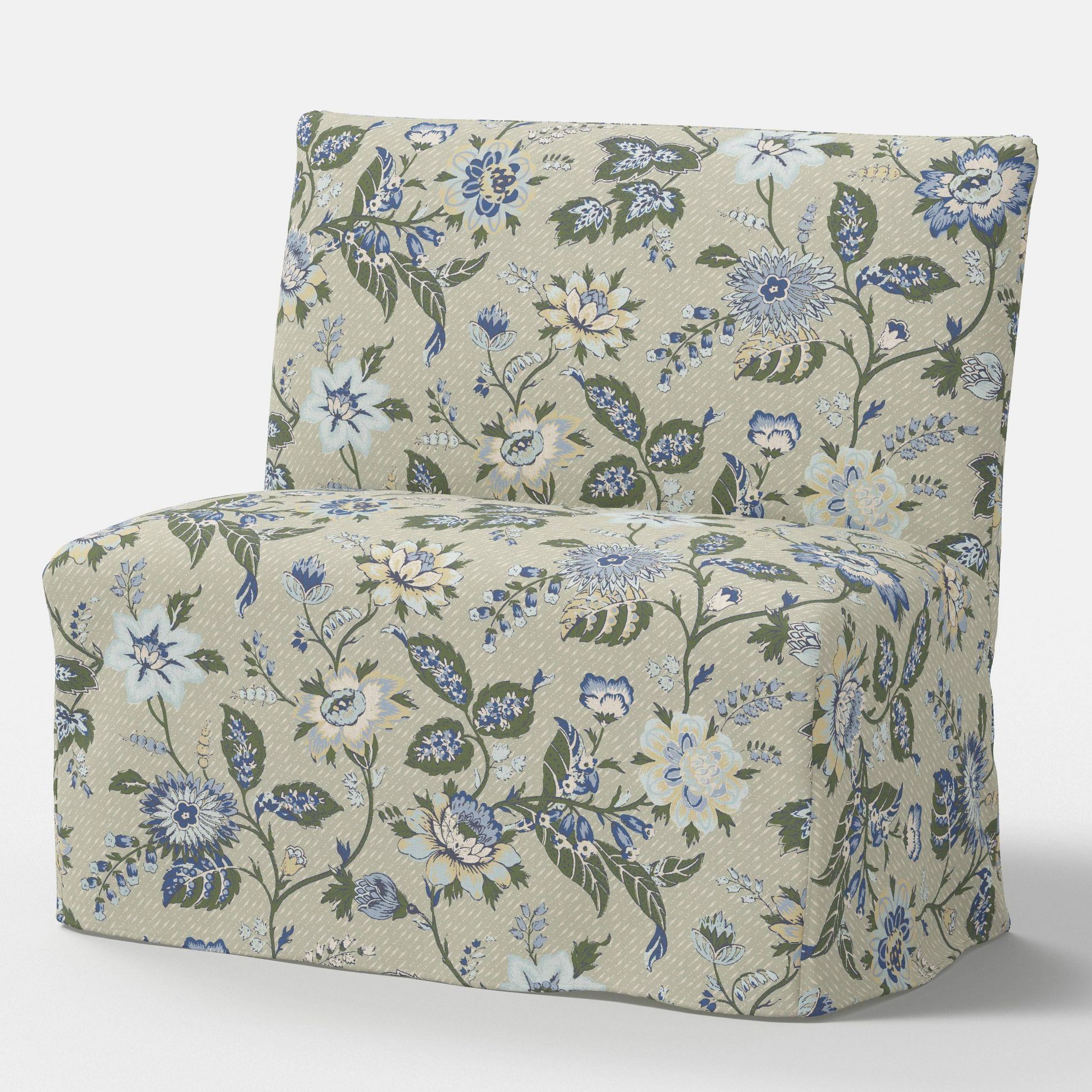 Replacement Slipcover Only for 38" Jean Dining Banquette Adelaide Floral Moss - Threshold™